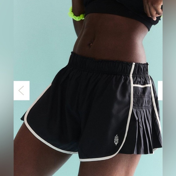 FP Movement Easy Tiger shorts pleated skort running workout highrise free people - Picture 1 of 8